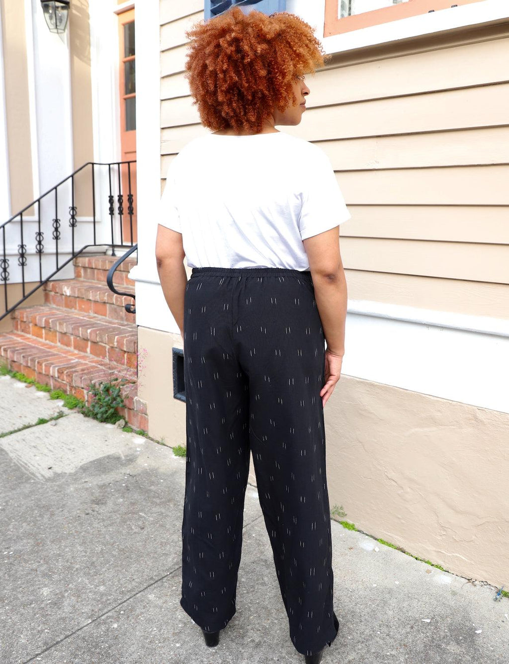 Dusky Black Pants